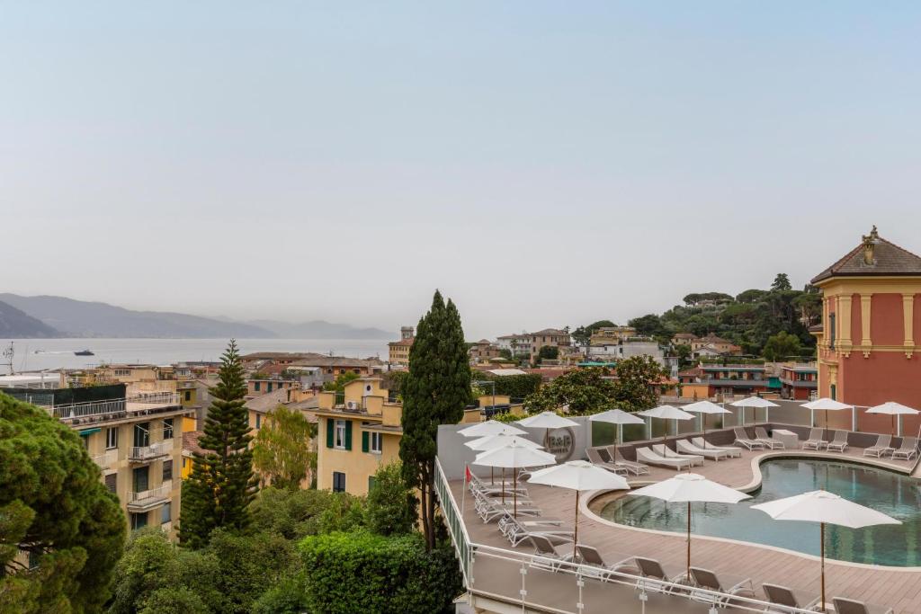B&B Hotels Park Hotel Suisse Room View of Santa Margherita Ligure