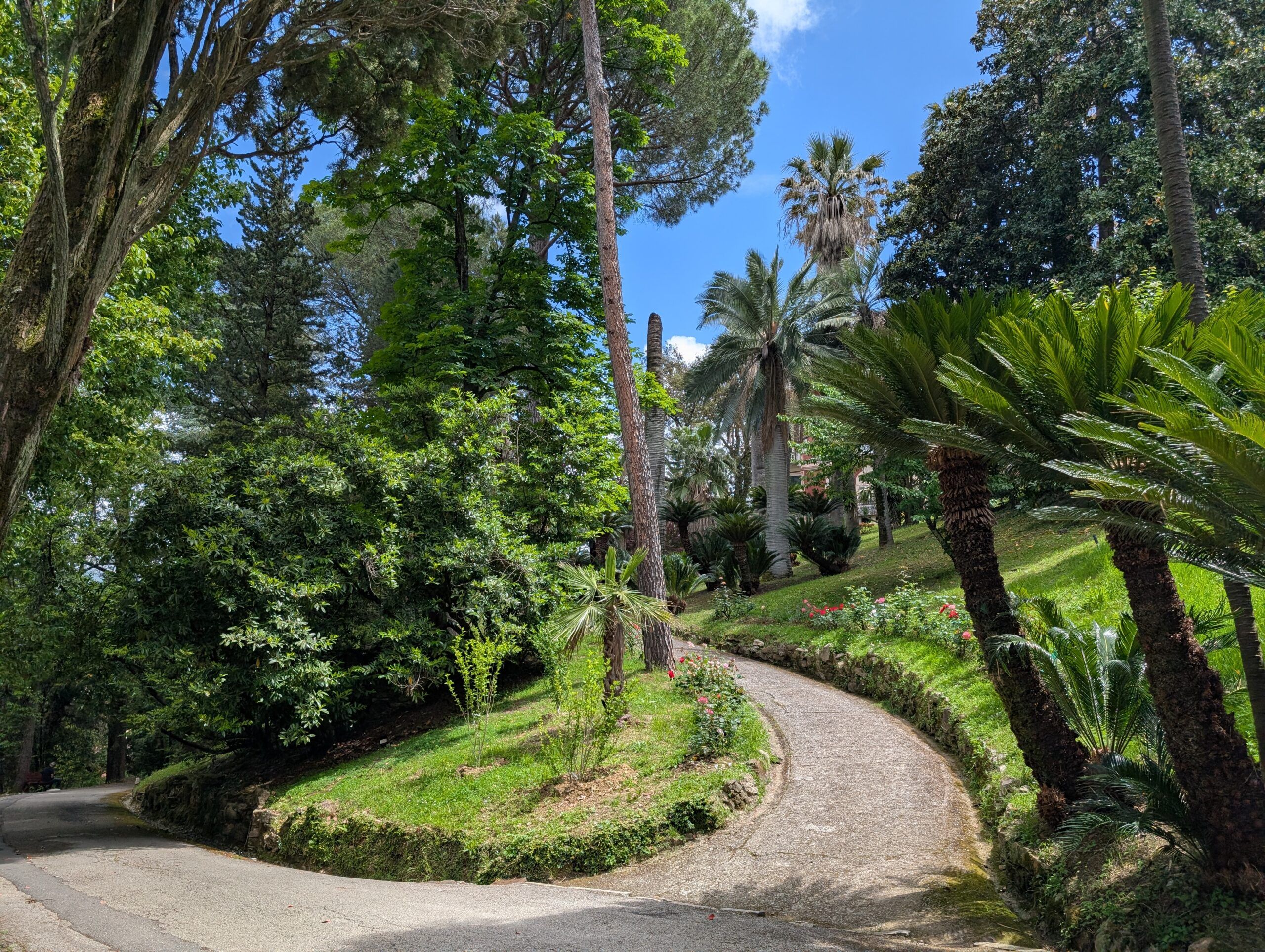 Italian Garden At Villa Durazzo