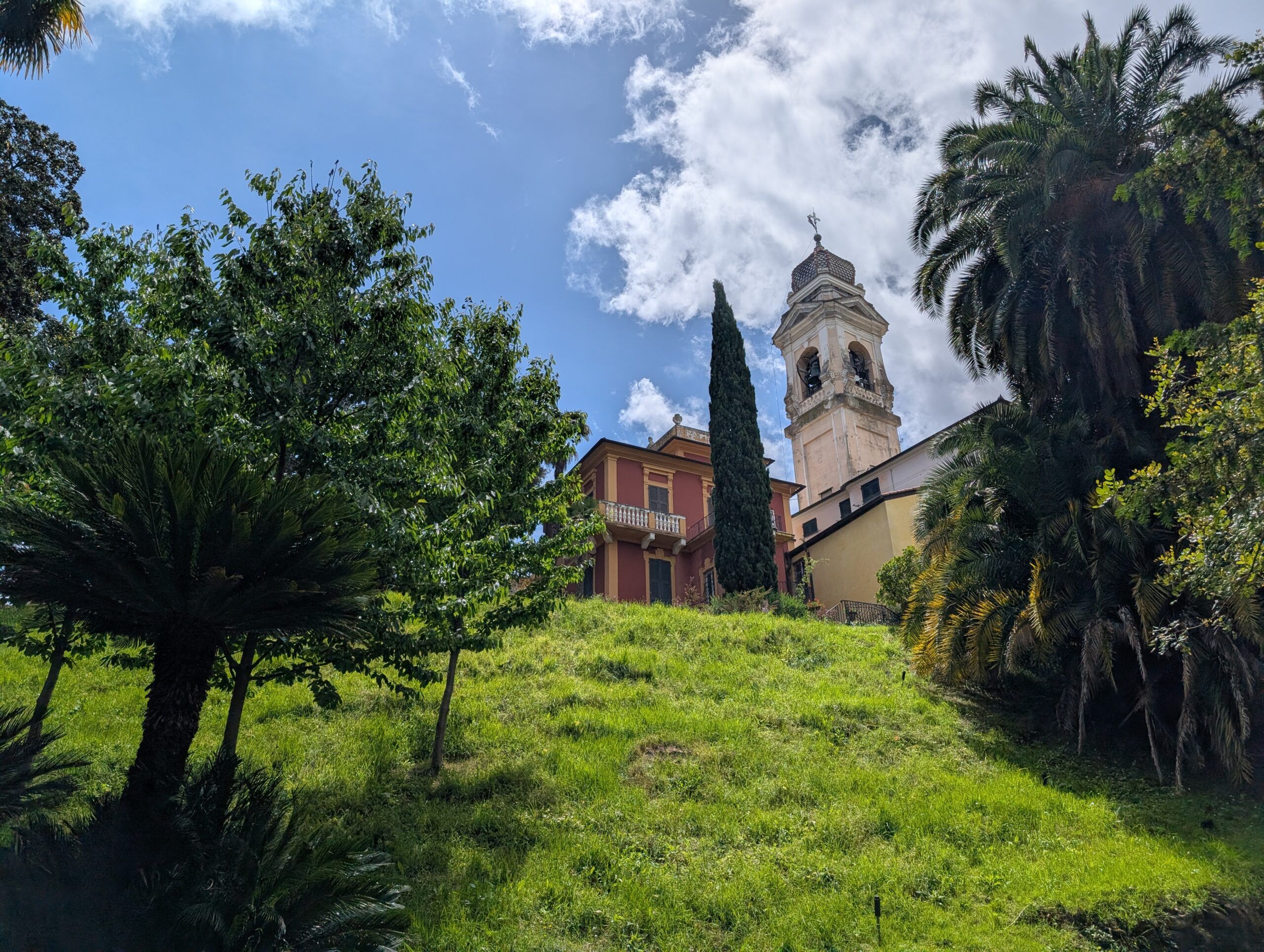 Rear Pathway To Villa Durazzo