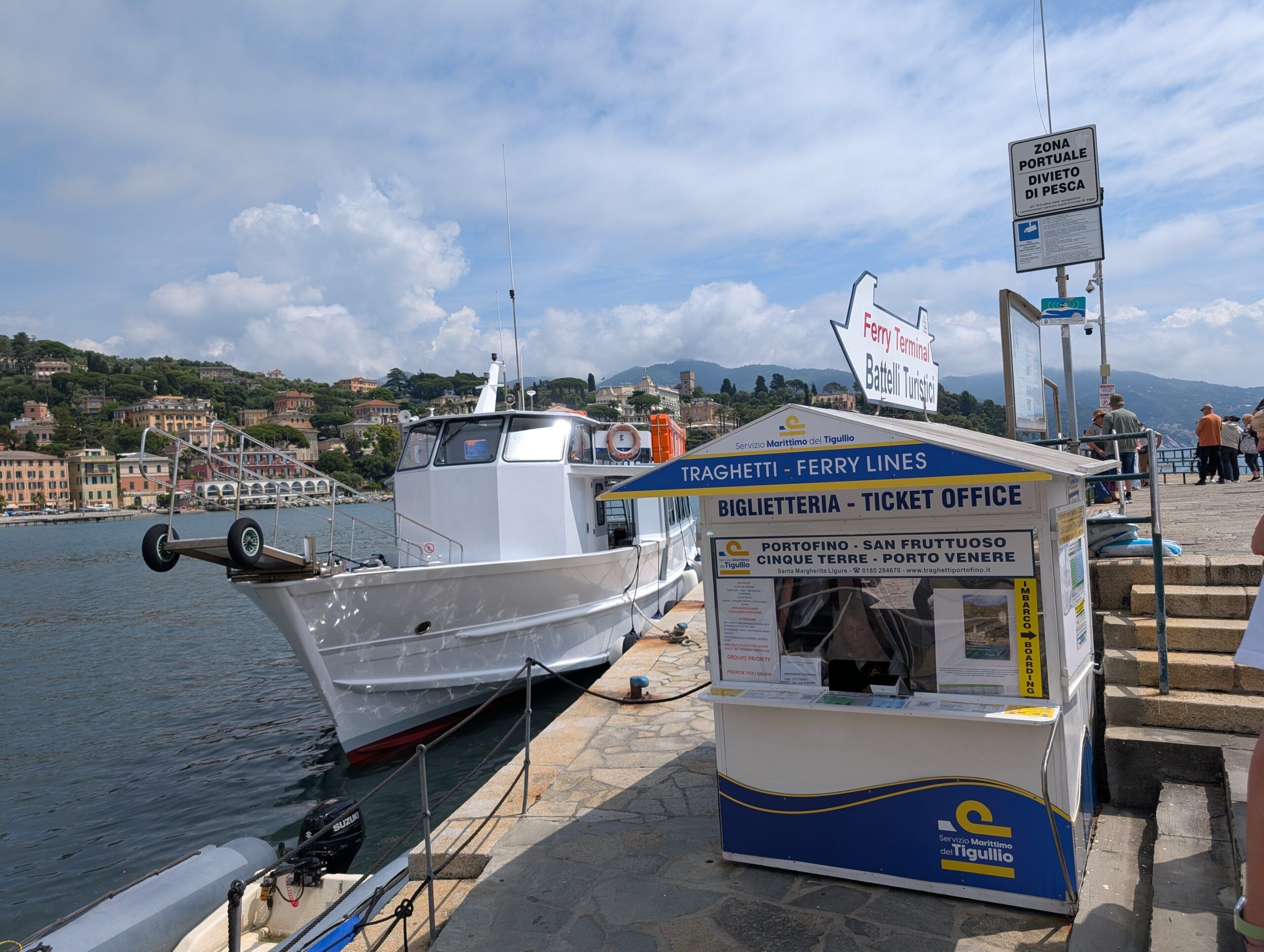 Santa Margherita Ligure Ferry Ticket Booth