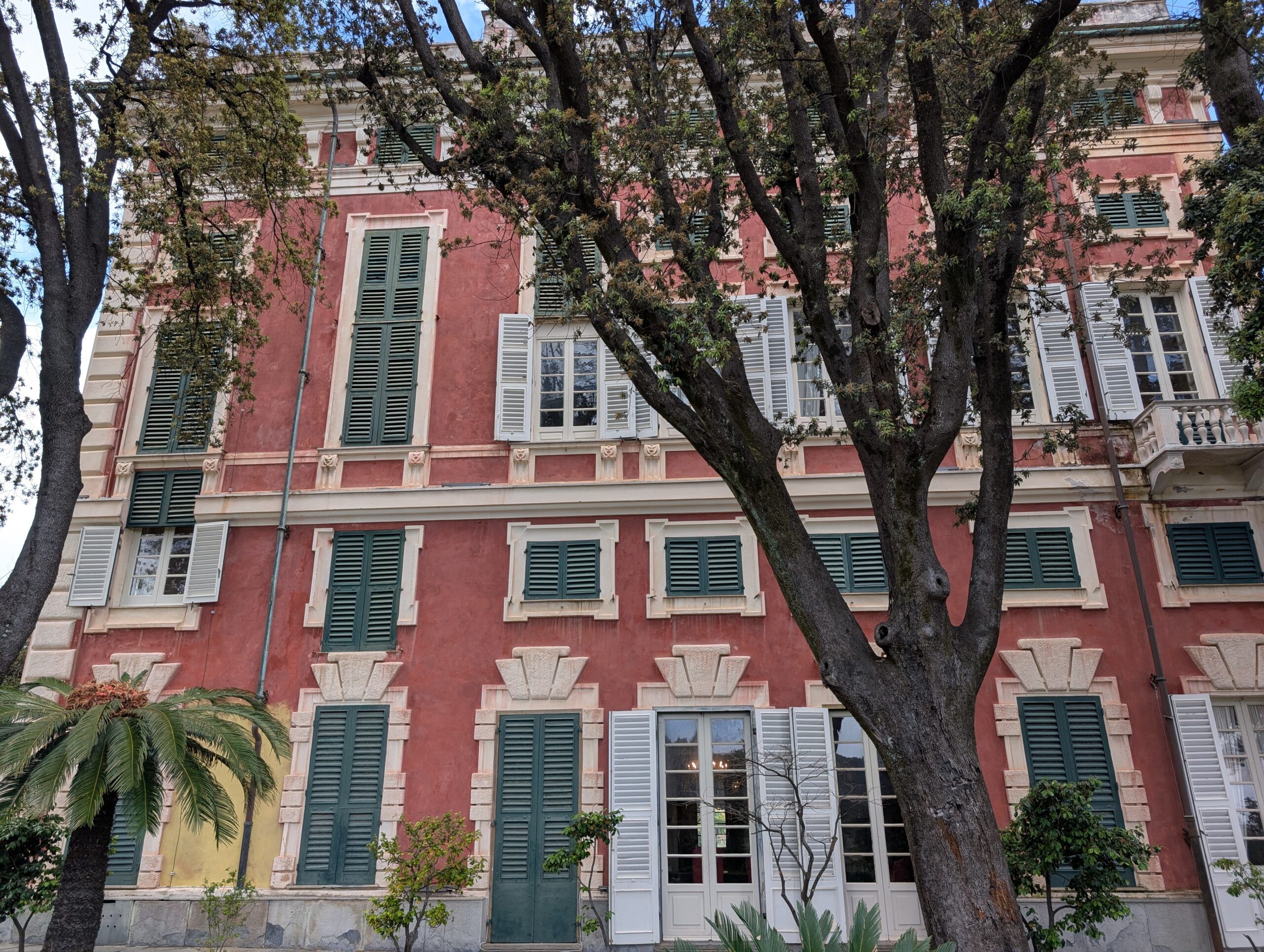Side View Of Villa Durazzo