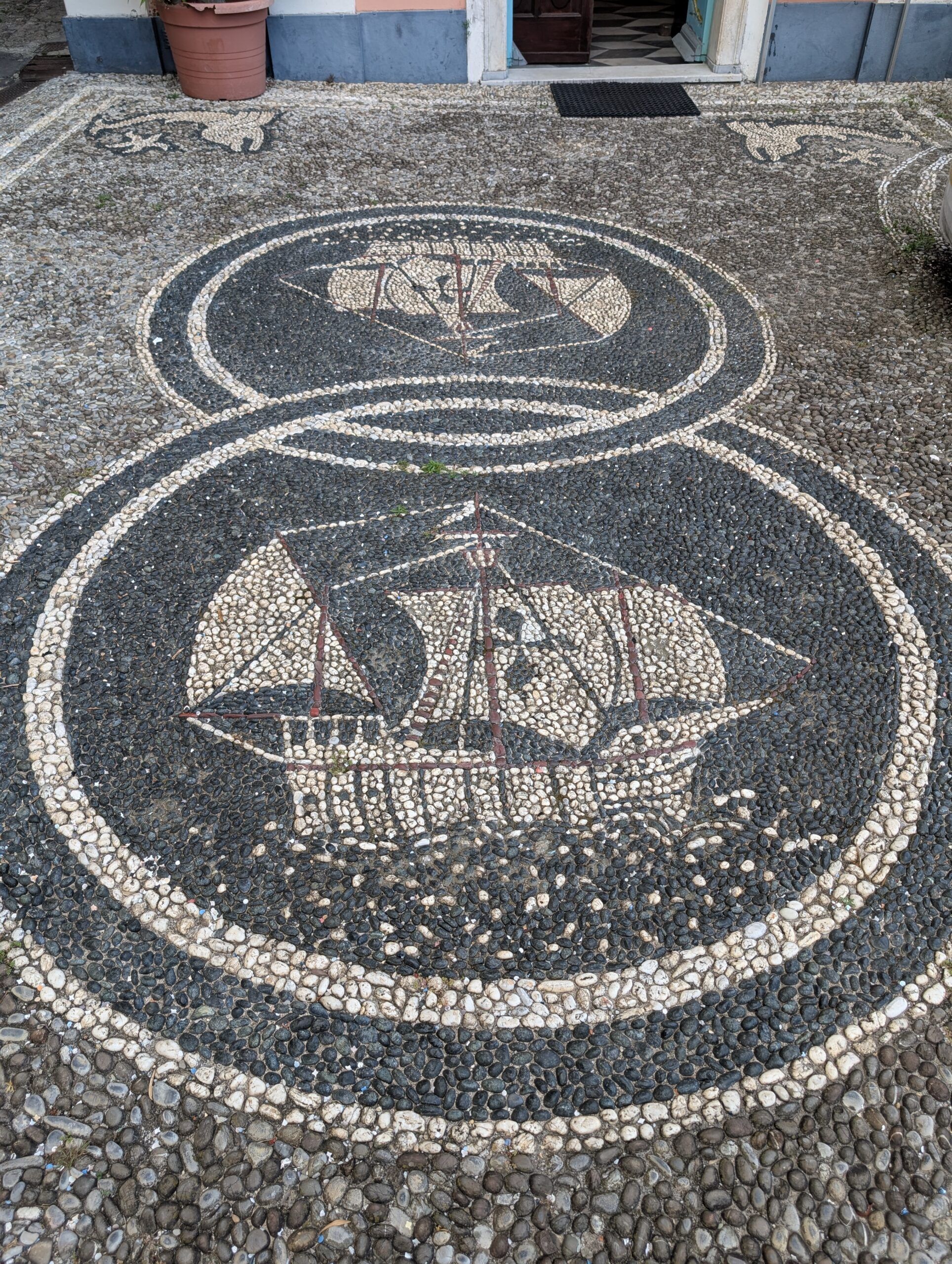 Stone Path Outside Oratorio di Sant'Erasmo