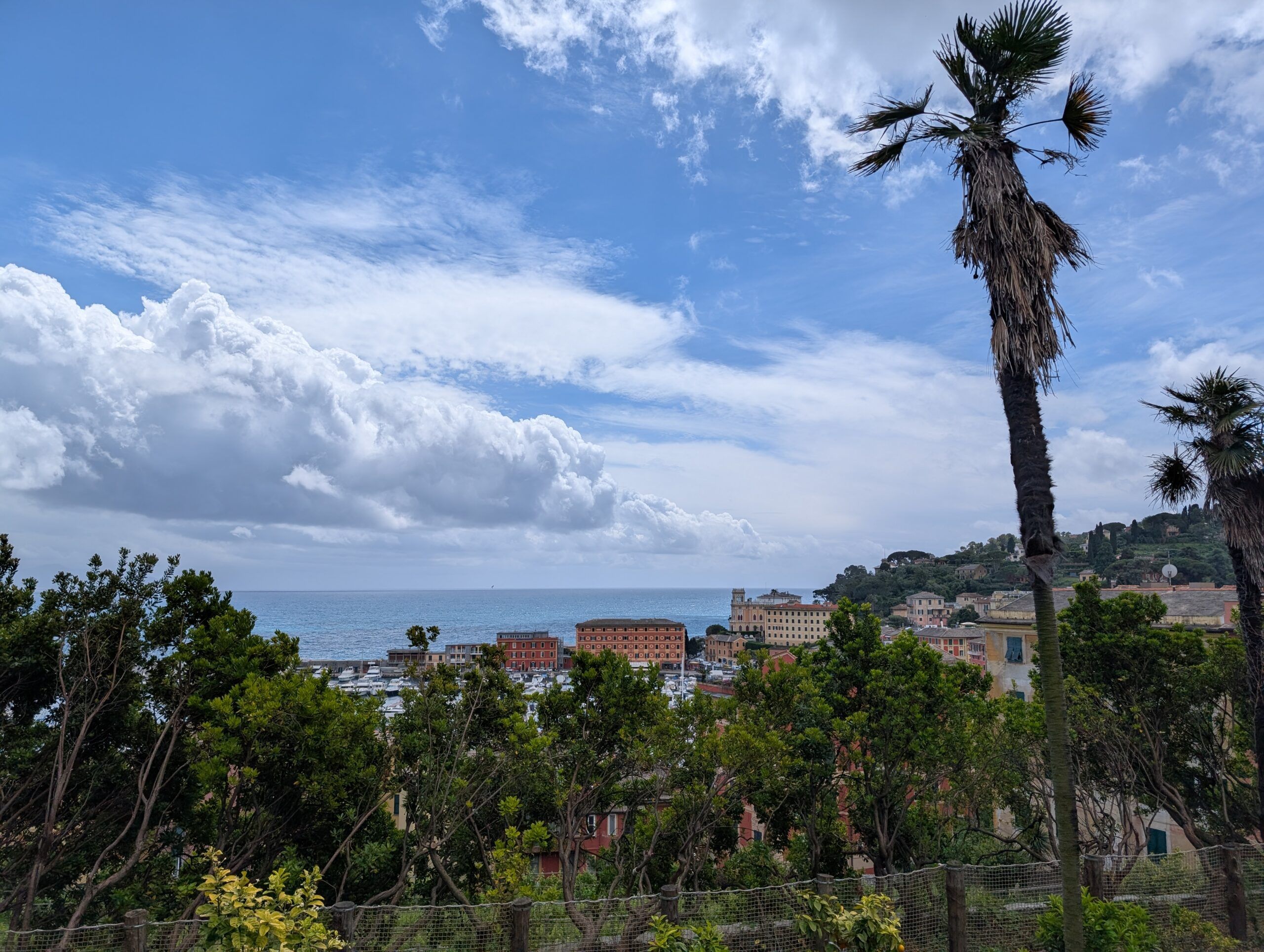 View Of Gulf Of Tigullio From Villa Durazzo